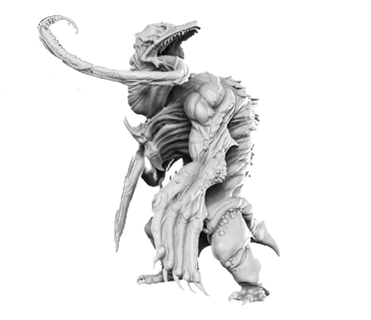 Giant Blind Albino Penguin